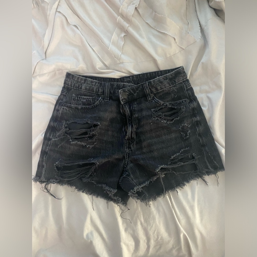 American Eagle Jean Crossover Shorts